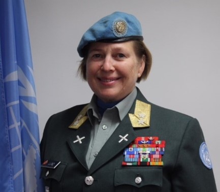 A photograph of Major General Kristin Lund
